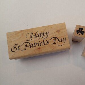 St Patricks Day Stamper Set of 3